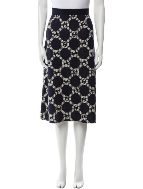 Gucci Wool Knee-Length Skirt