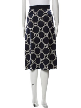 Gucci Wool Knee-Length Skirt