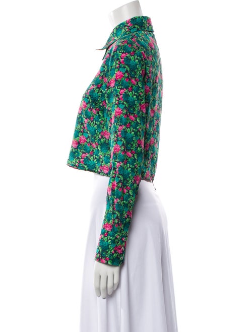 Gucci 2024 Silk Crop Top