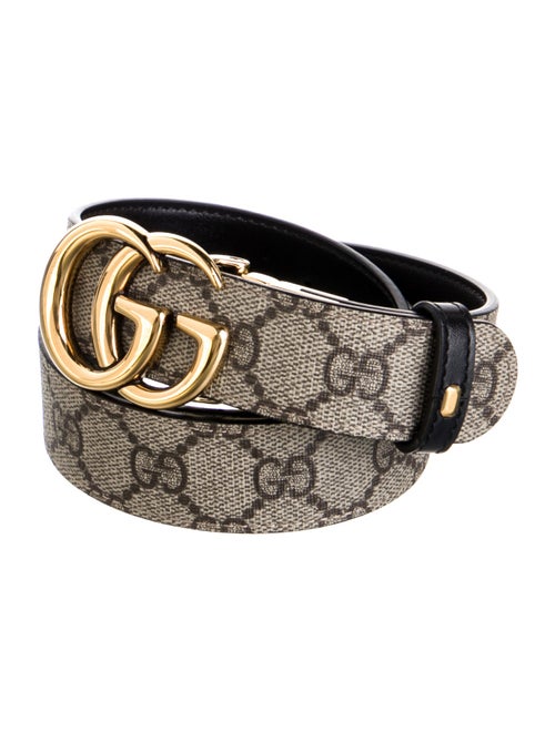 Gucci GG Marmont reversible GG Supreme Belt