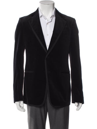 Gucci Grosgrain Trim Blazer