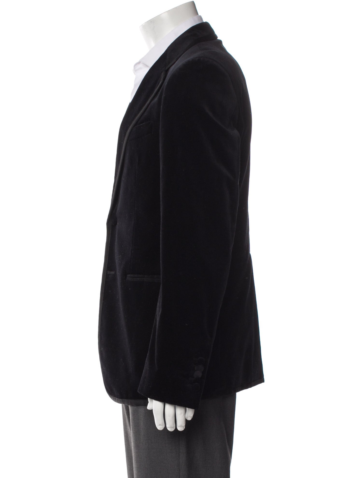 Gucci Grosgrain Trim Blazer