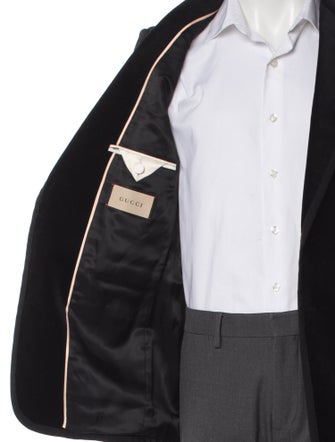 Gucci Grosgrain Trim Blazer