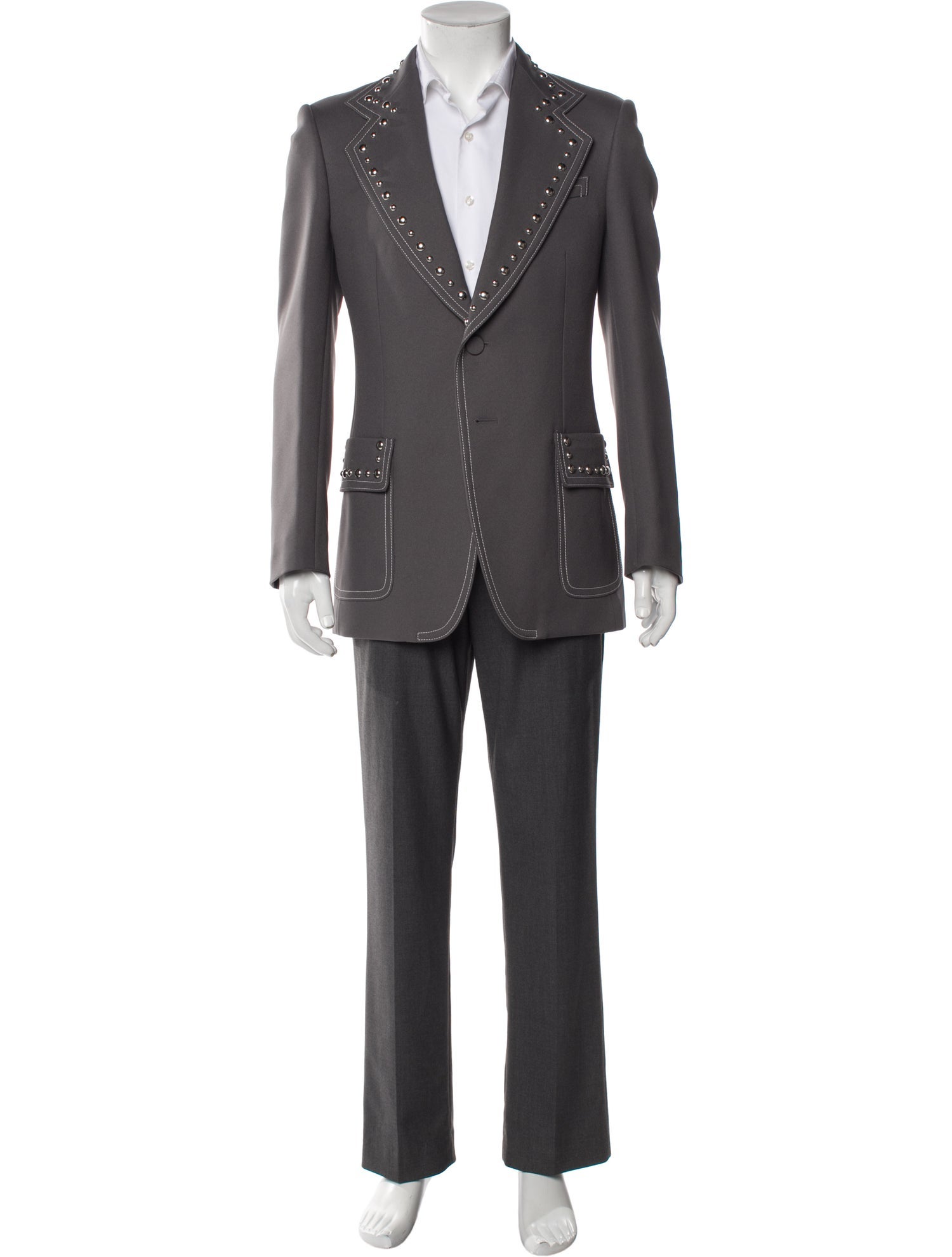Gucci 2023 Studded Accents Blazer