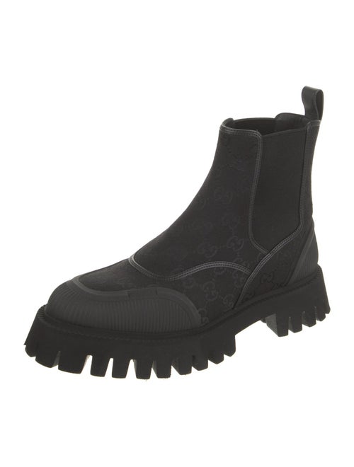 Gucci GG Canvas Canvas Chelsea Boots