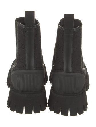 Gucci GG Canvas Canvas Chelsea Boots