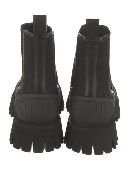 Gucci GG Canvas Canvas Chelsea Boots