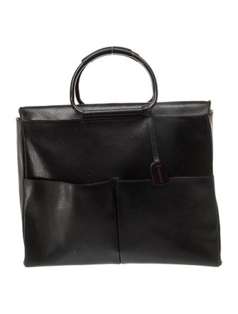 Gucci Leather Top Handle Bag