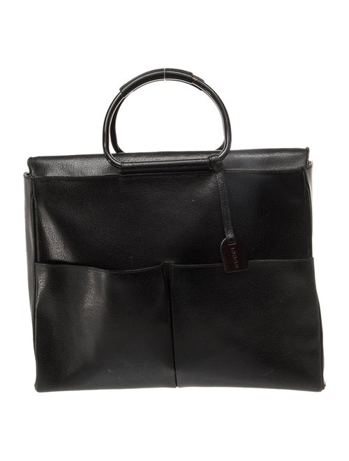 Gucci Leather Top Handle Bag