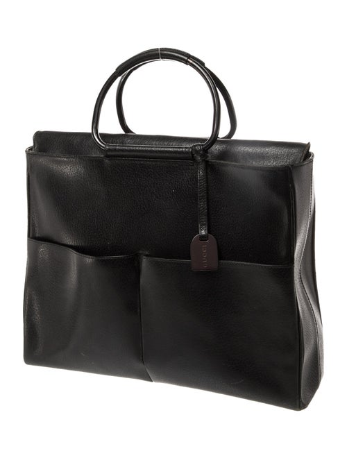 Gucci Leather Top Handle Bag