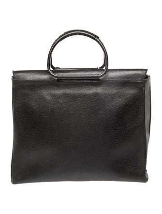 Gucci Leather Top Handle Bag