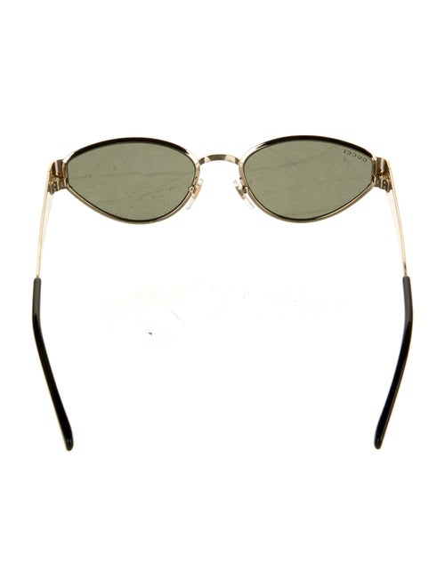 Gucci Web Accent Cat-Eye Sunglasses