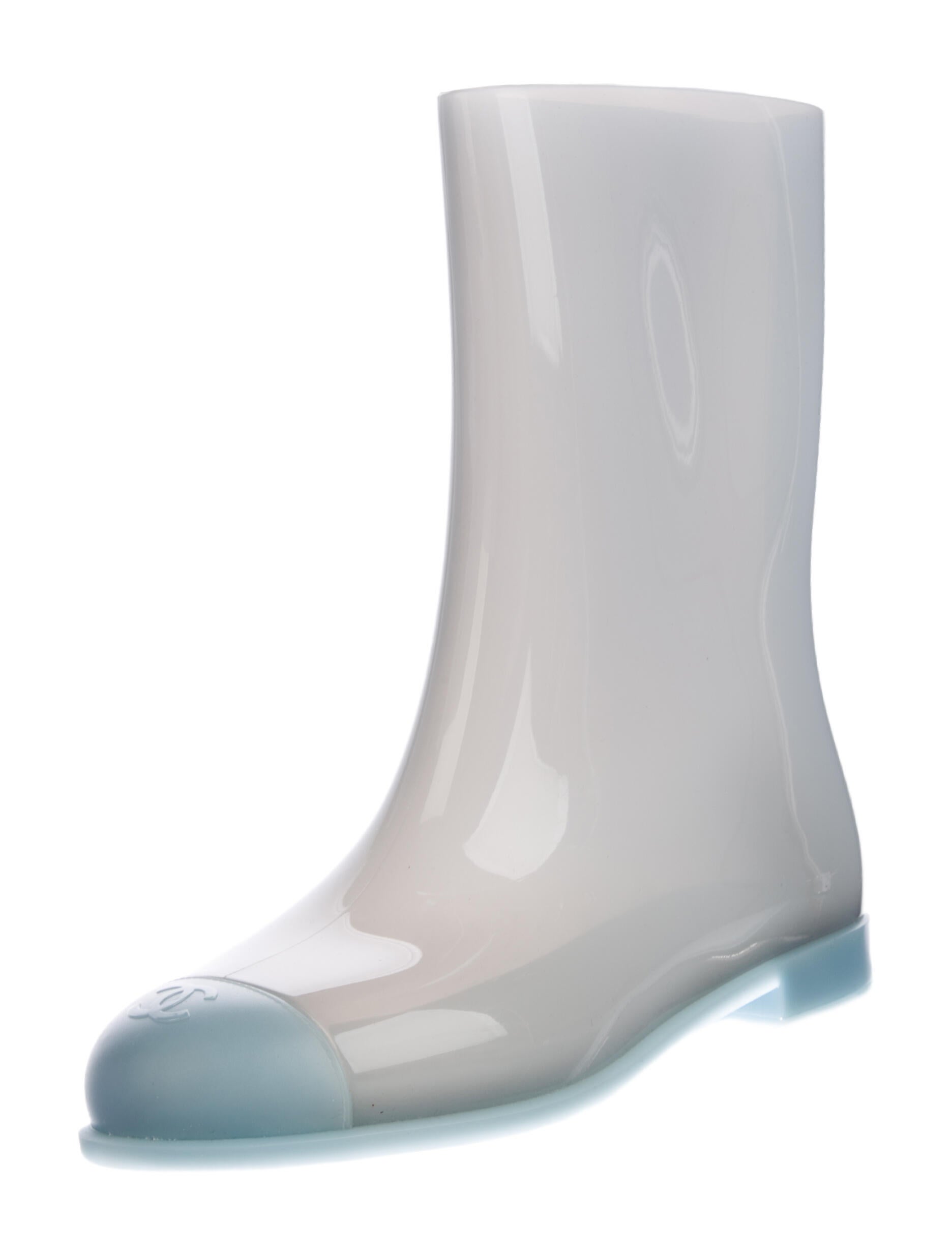 Chanel 2019 Interlocking CC Logo Boots