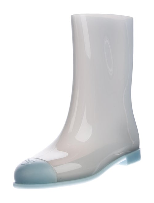 Chanel 2019 Interlocking CC Logo Boots