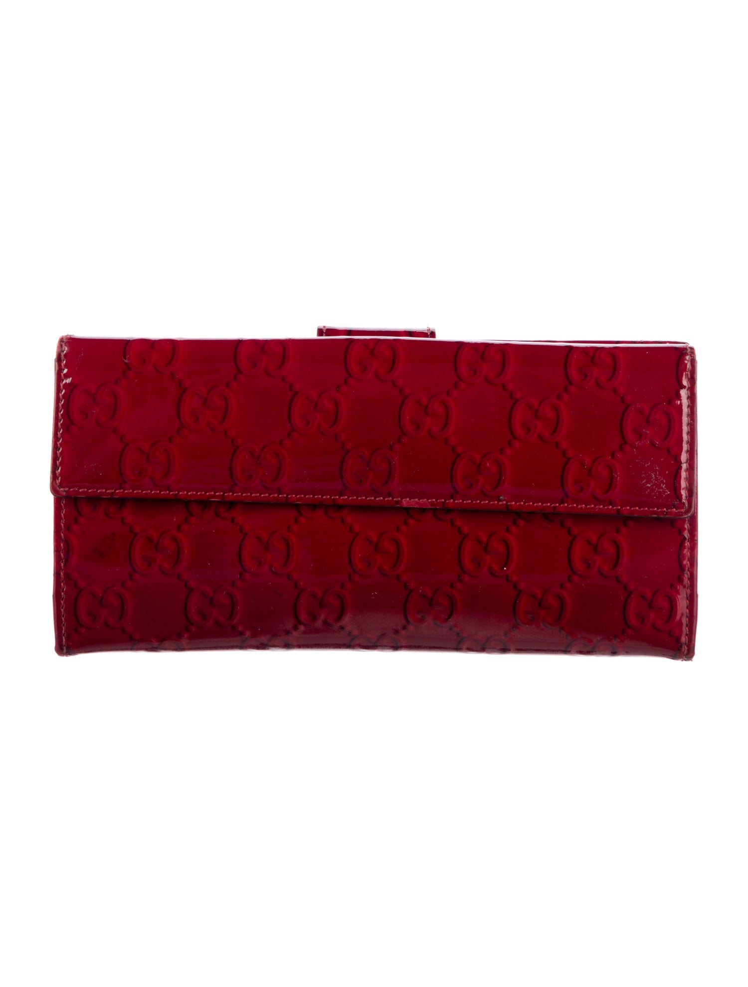 Gucci Vintage Heart Continental Wallet