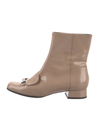 Gucci Horsebit Accent Leather Chelsea Boots