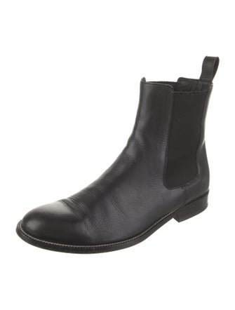 Gucci Leather Chelsea Boots