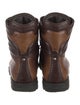 Gucci Leather Hiking Boots