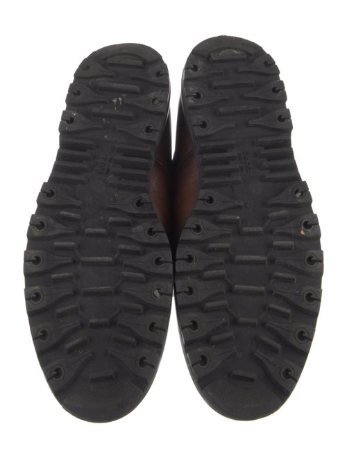 Gucci Leather Hiking Boots