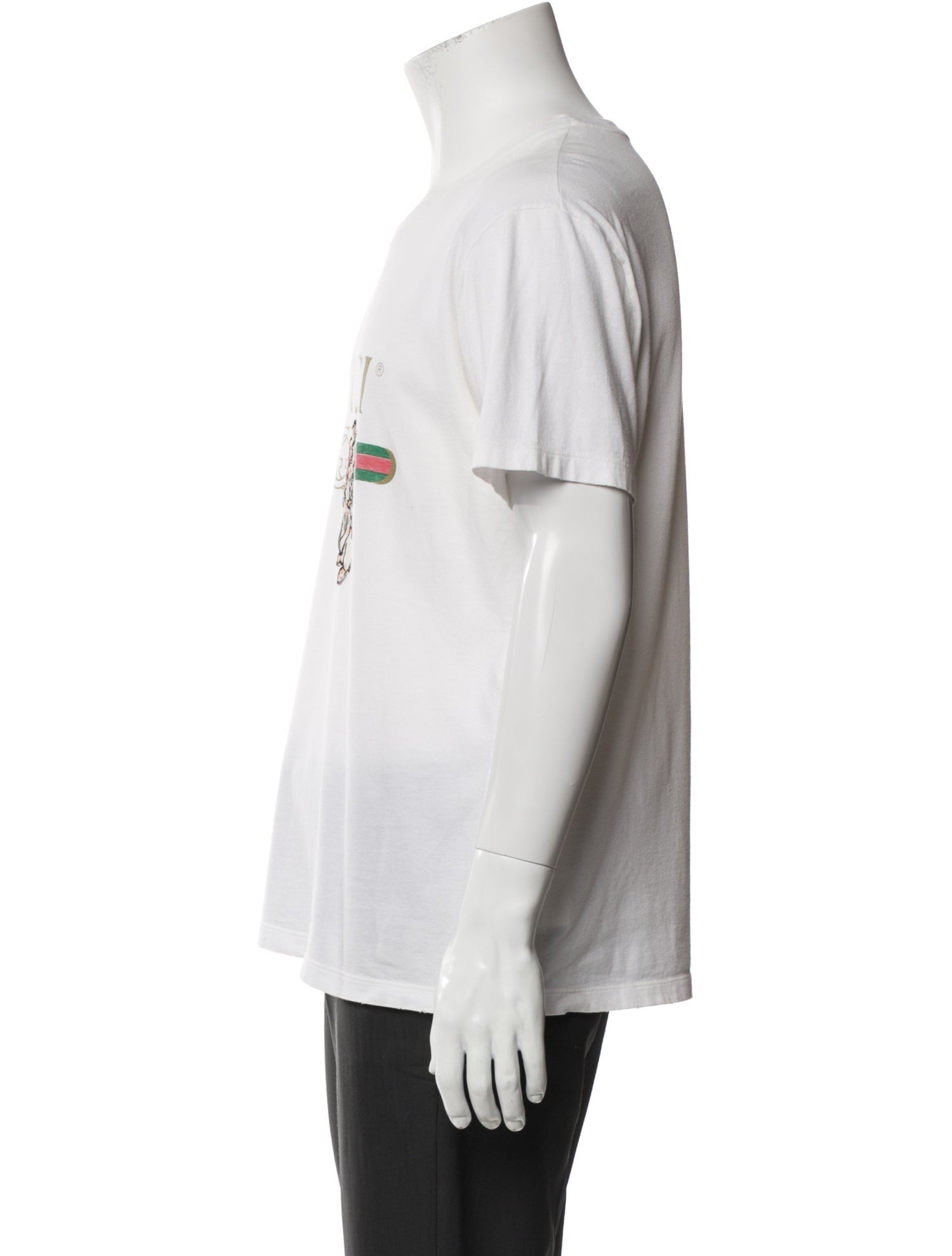 Gucci Web Accent Crew Neck T-Shirt