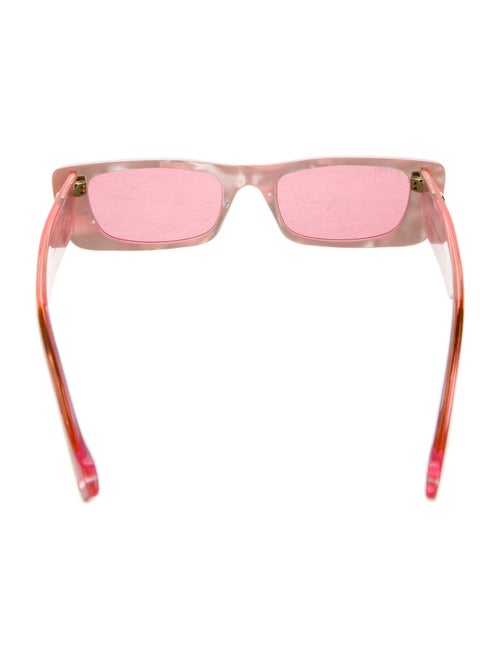 Gucci Interlocking G Logo Square Sunglasses
