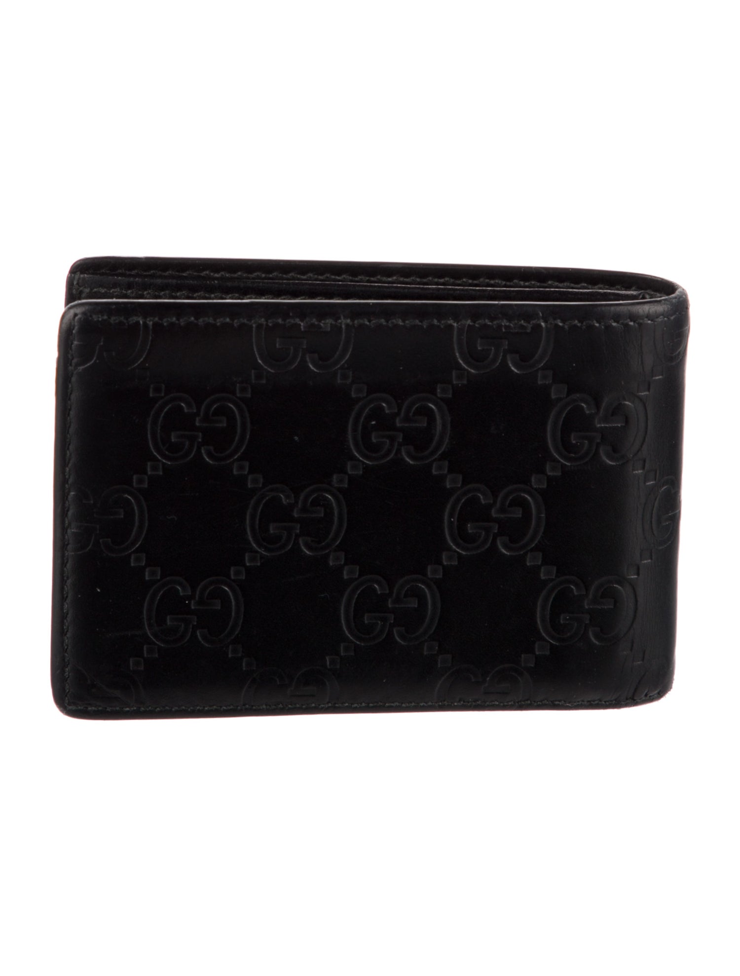 Gucci GG Embossed Embossed Leather Bifold Wallet