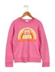 Gucci Girls' Graphic Print Crew Neck Sweatshirt