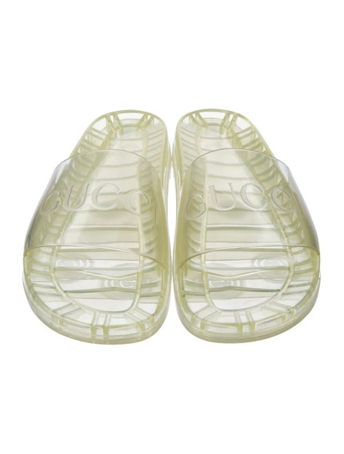 Gucci Rubber Printed Flip Flops