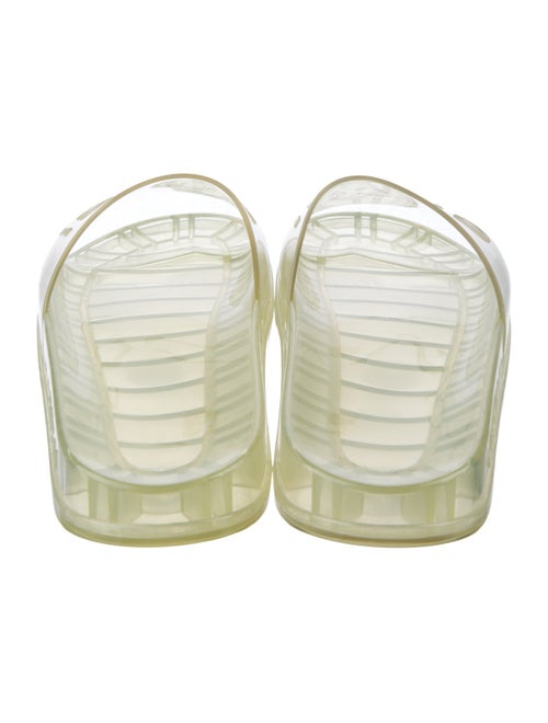 Gucci PVC Printed Flip Flops