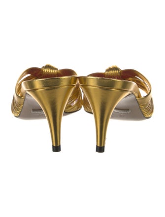 Gucci Leather Slides