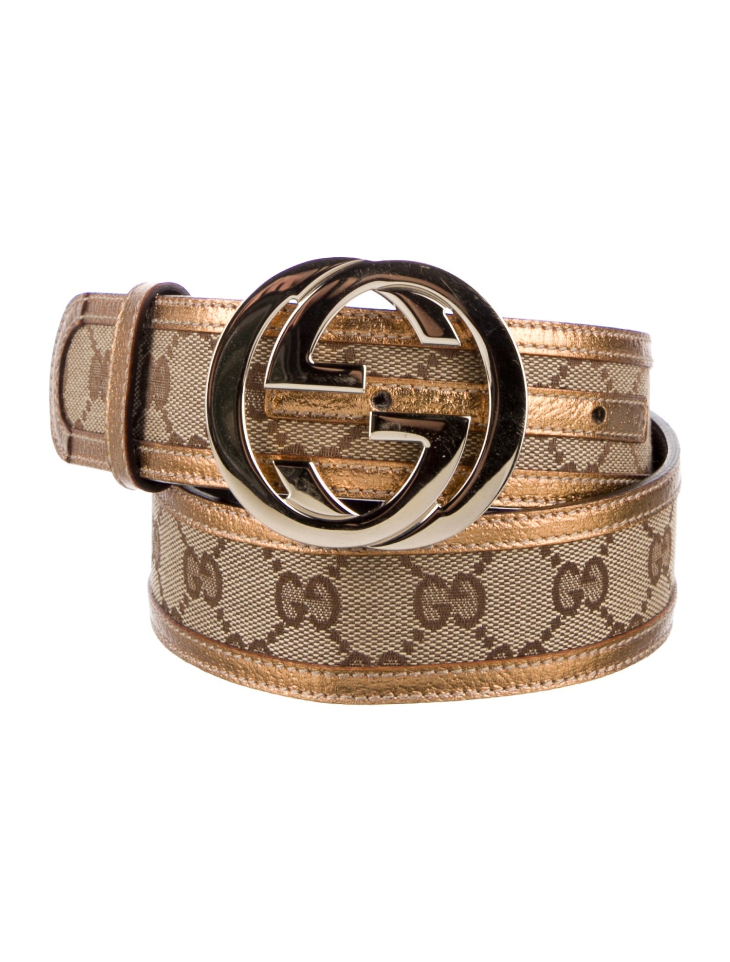 Gucci GG Canvas Canvas Belt