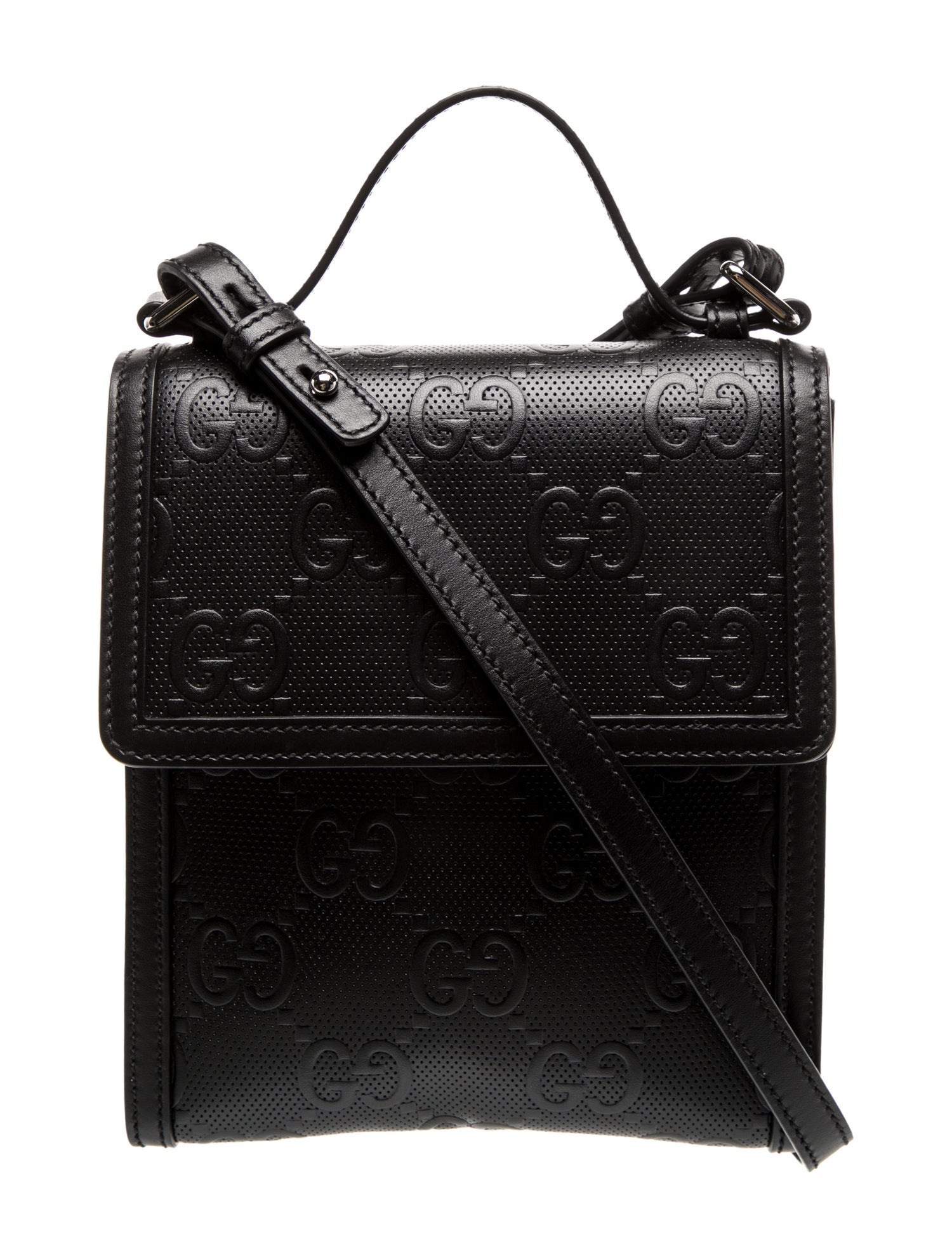 Gucci GG Embossed Crossbody Bag