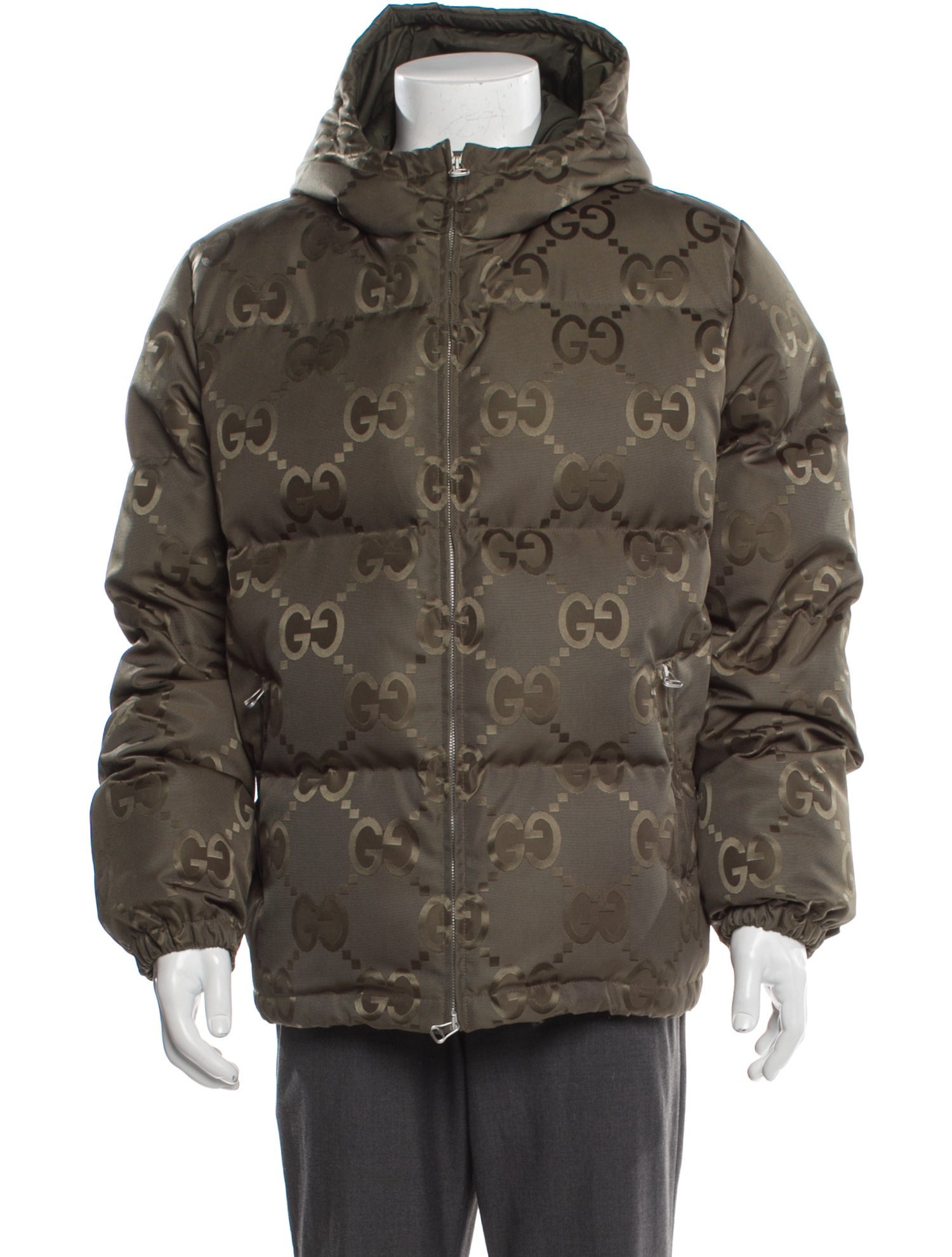 Gucci Jumbo GG Printed Puffer Coat