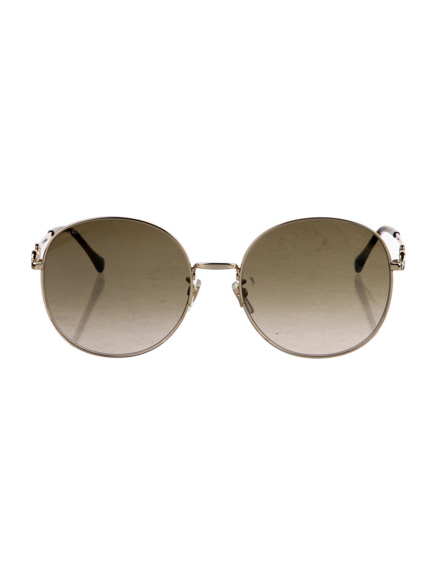 Gucci Horsebit Accent Oversize Sunglasses