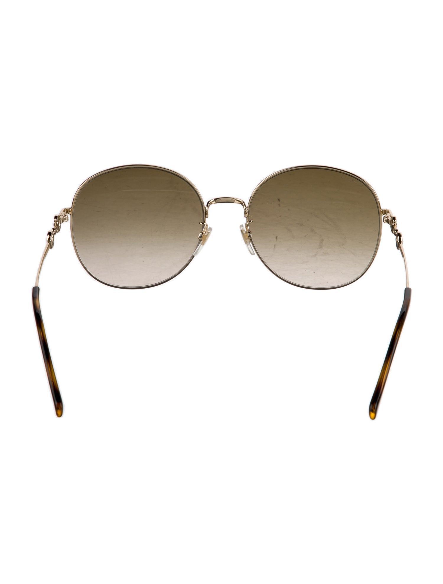 Gucci Horsebit Accent Oversize Sunglasses