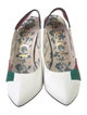 Gucci Web Accent Canvas Mules