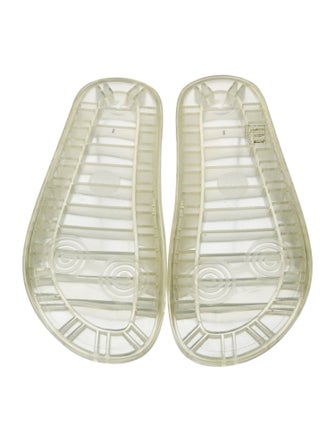 Gucci PVC Printed Flip Flops