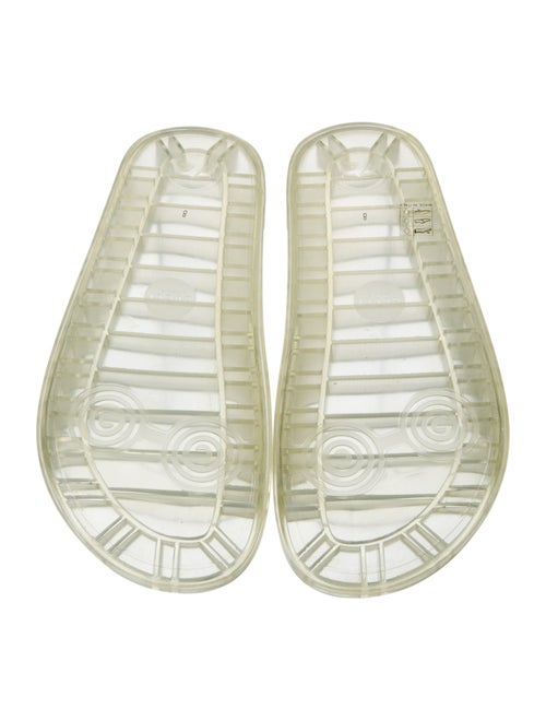 Gucci PVC Printed Flip Flops