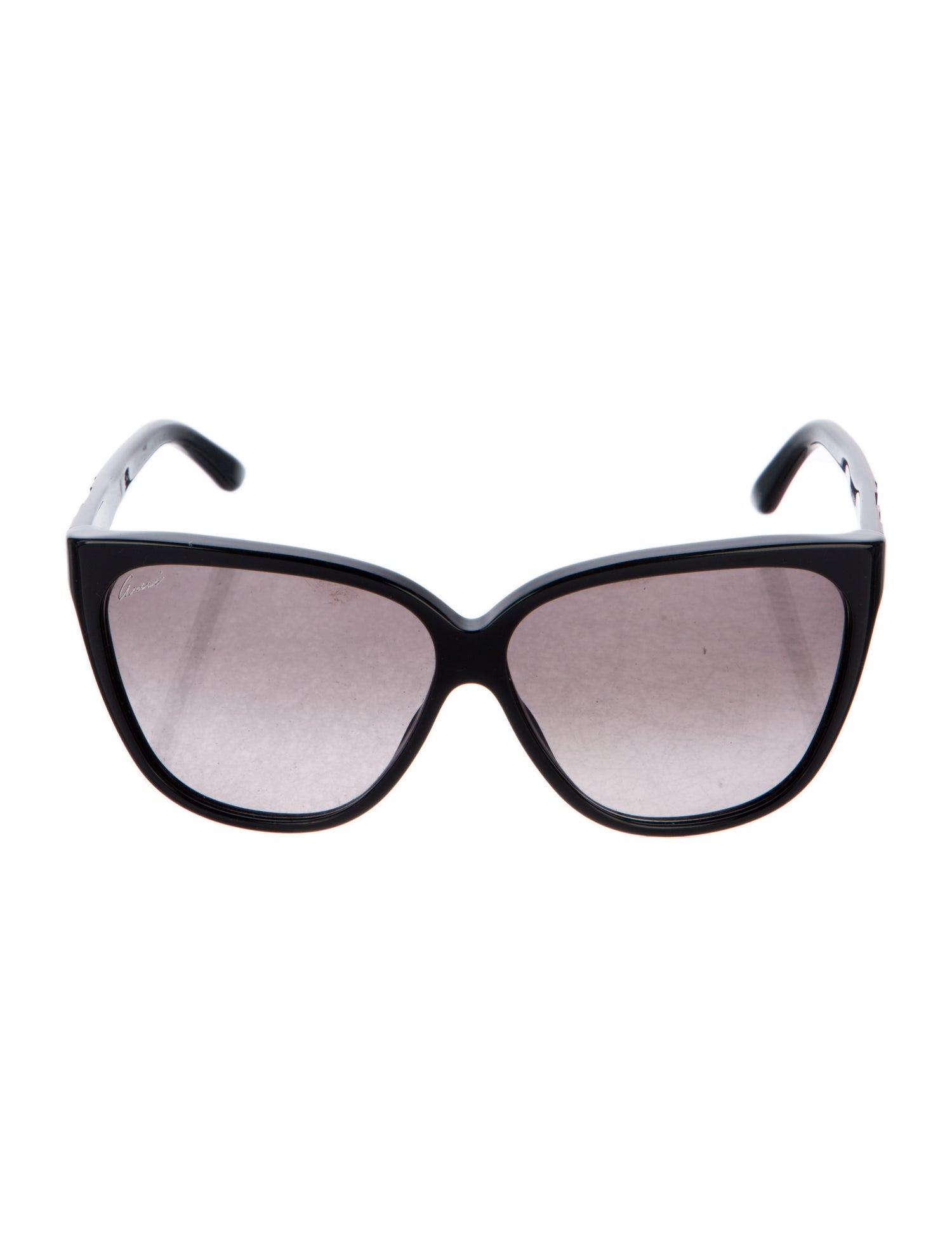 Gucci Web Accent Oversize Sunglasses