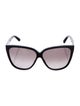 Gucci Web Accent Oversize Sunglasses