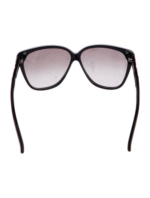 Gucci Web Accent Oversize Sunglasses