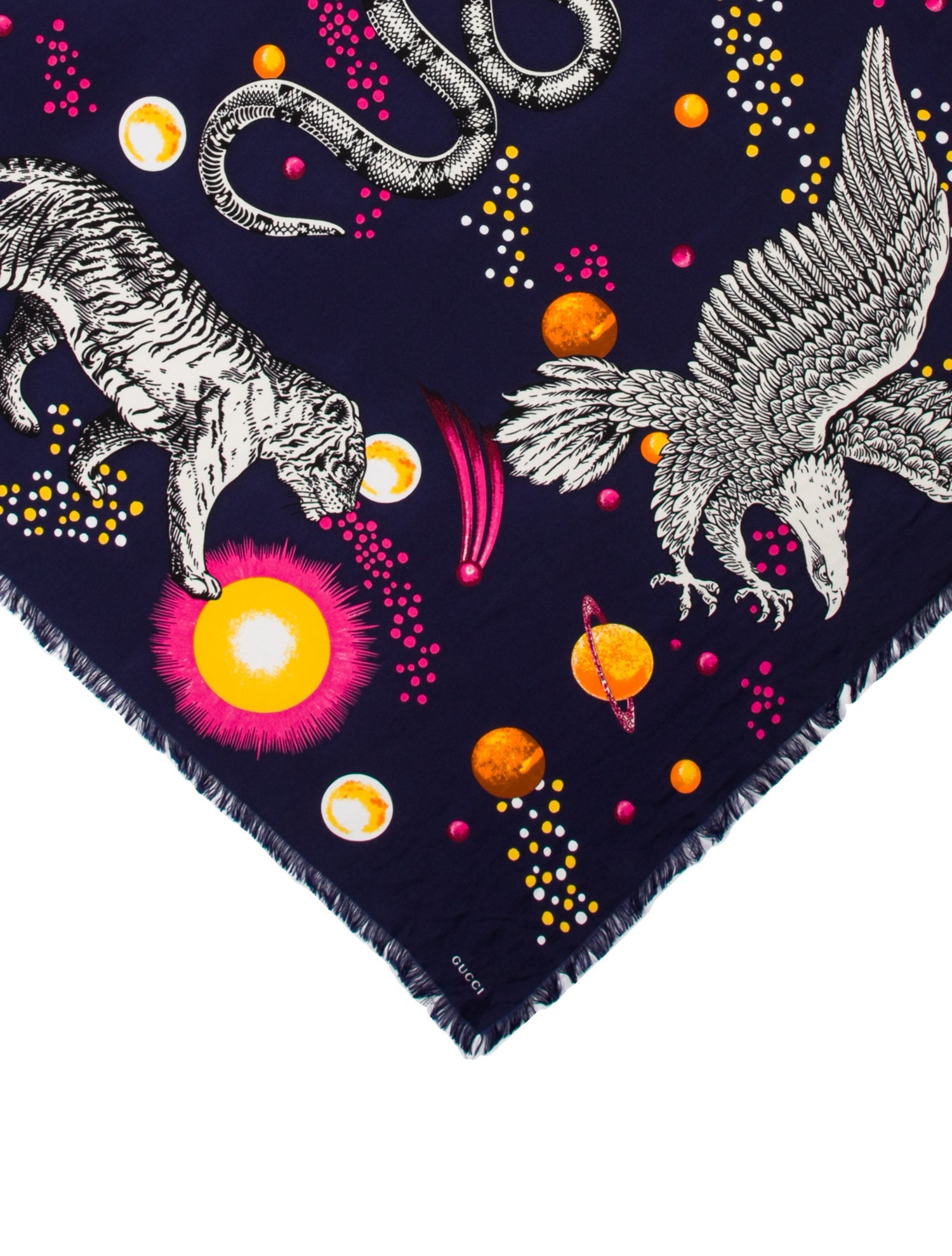 Gucci Wool Printed Shawl