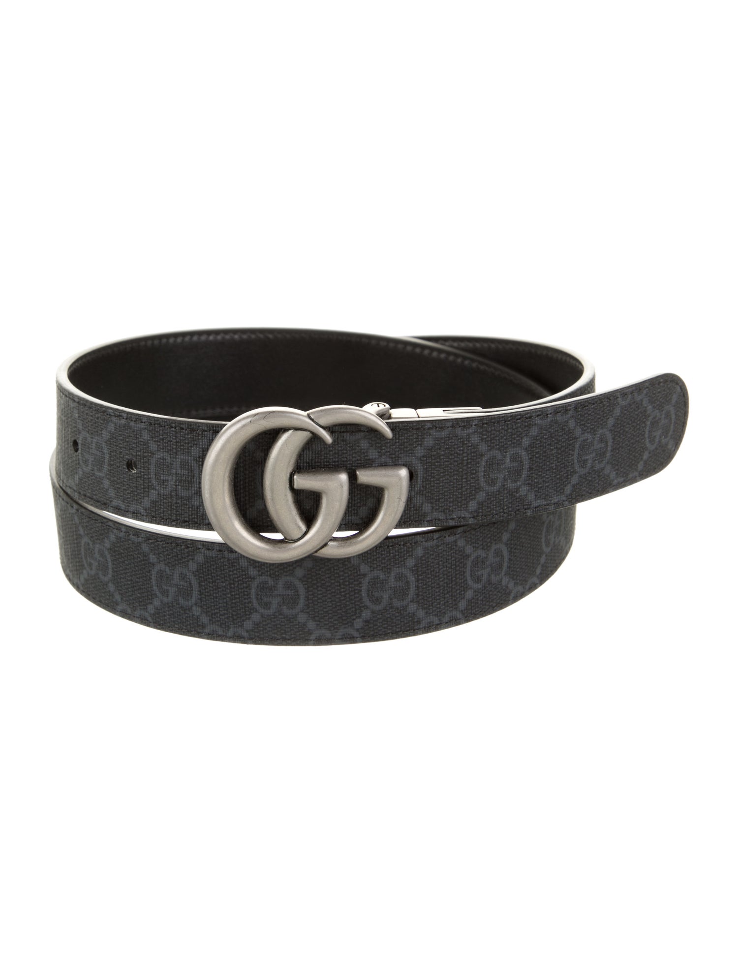 Gucci GG Supreme Skinny Belt