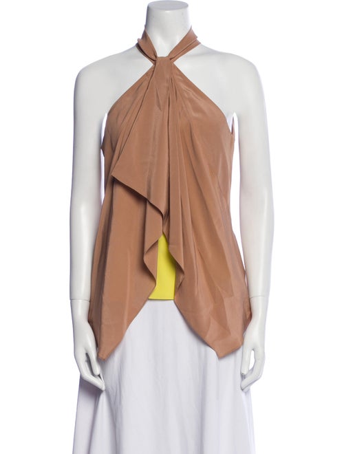 Gucci Silk Halterneck Blouse