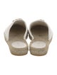 Gucci Double G Logo Leather Mules