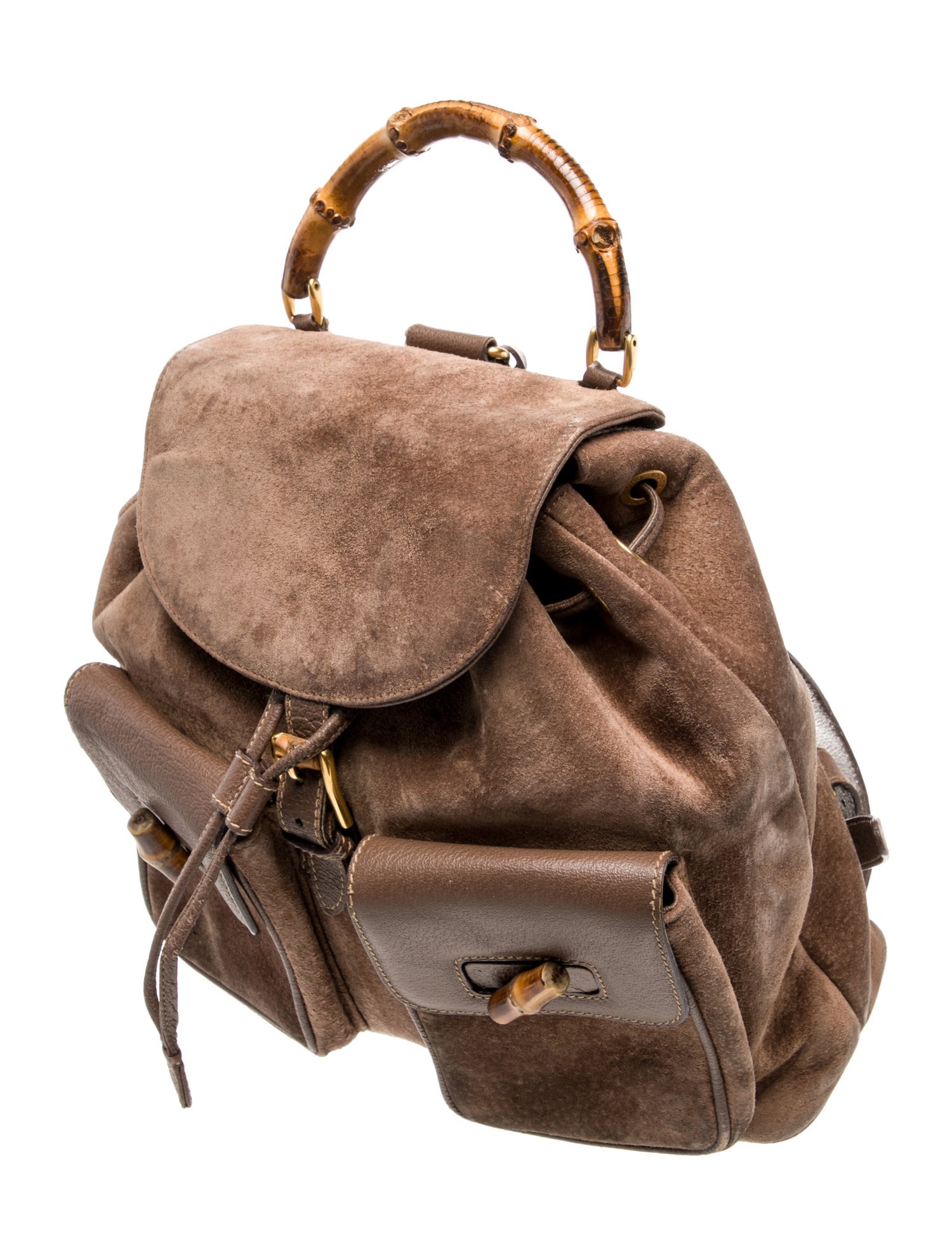 Gucci Bamboo Backpack Vintage