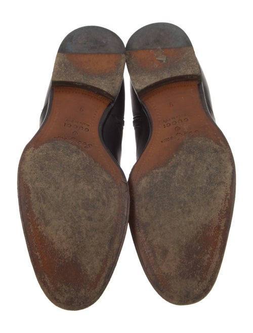 Gucci Interlocking G Logo Leather Chelsea Boots