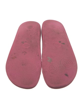 Gucci Interlocking G Logo Rubber Slides