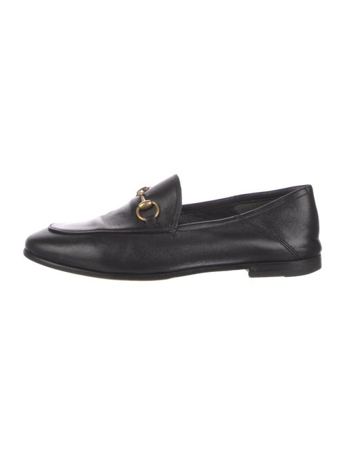 Gucci Horsebit Accent Leather Loafers