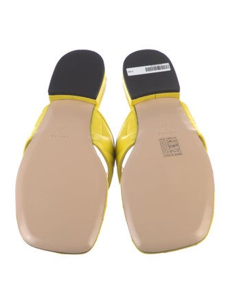 Gucci Double G Logo Leather Mules